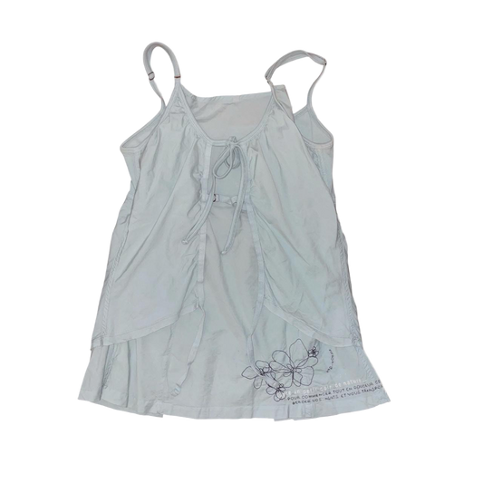 Cop. Copine floral embroidered babydoll cami