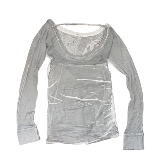 Diesel gray graphic long sleeve