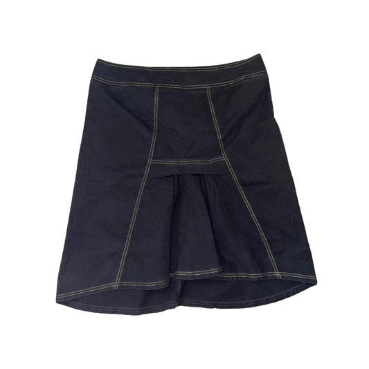 Cop. Copine black pleated midi skirt
