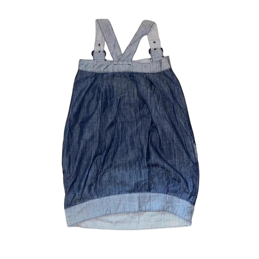 Miss Sixty dark wash denim midi dress