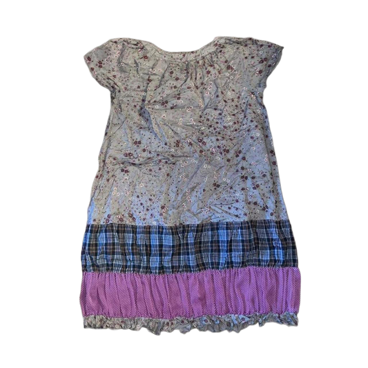 Cop. Copine sheer floral babydoll mini dress