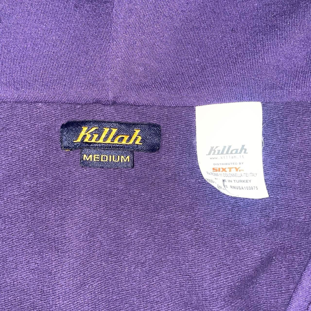 Miss Sixty sister brand plum wrap hooded long sleeve | late-2000s