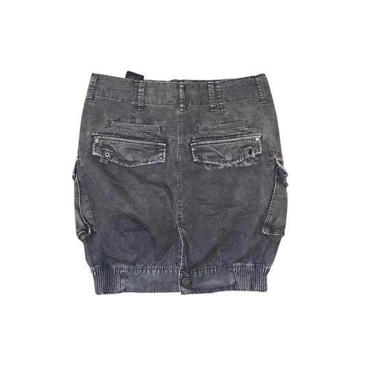 G-Star dark gray utility subversive midi skirt