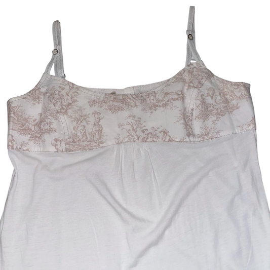 Cop. Copine cream toile print cami | early-2000s