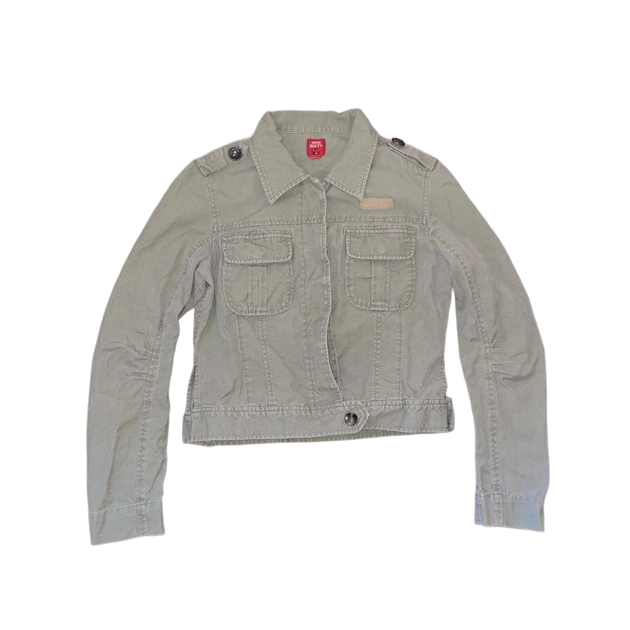 Miss Sixty army green utility jacket