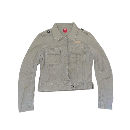 Miss Sixty army green utility jacket