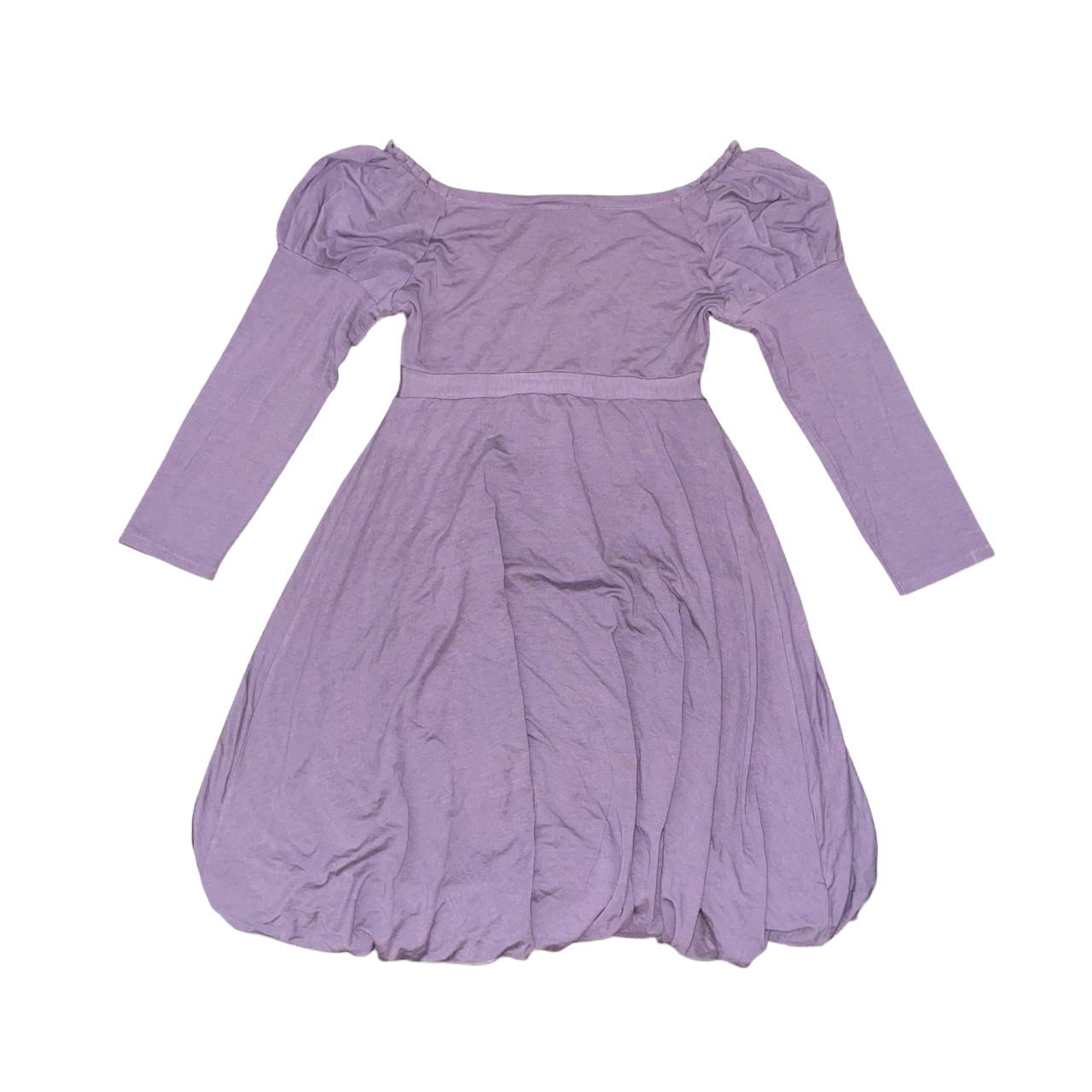 Miss Sixty lavender puff sleeve bubble dress