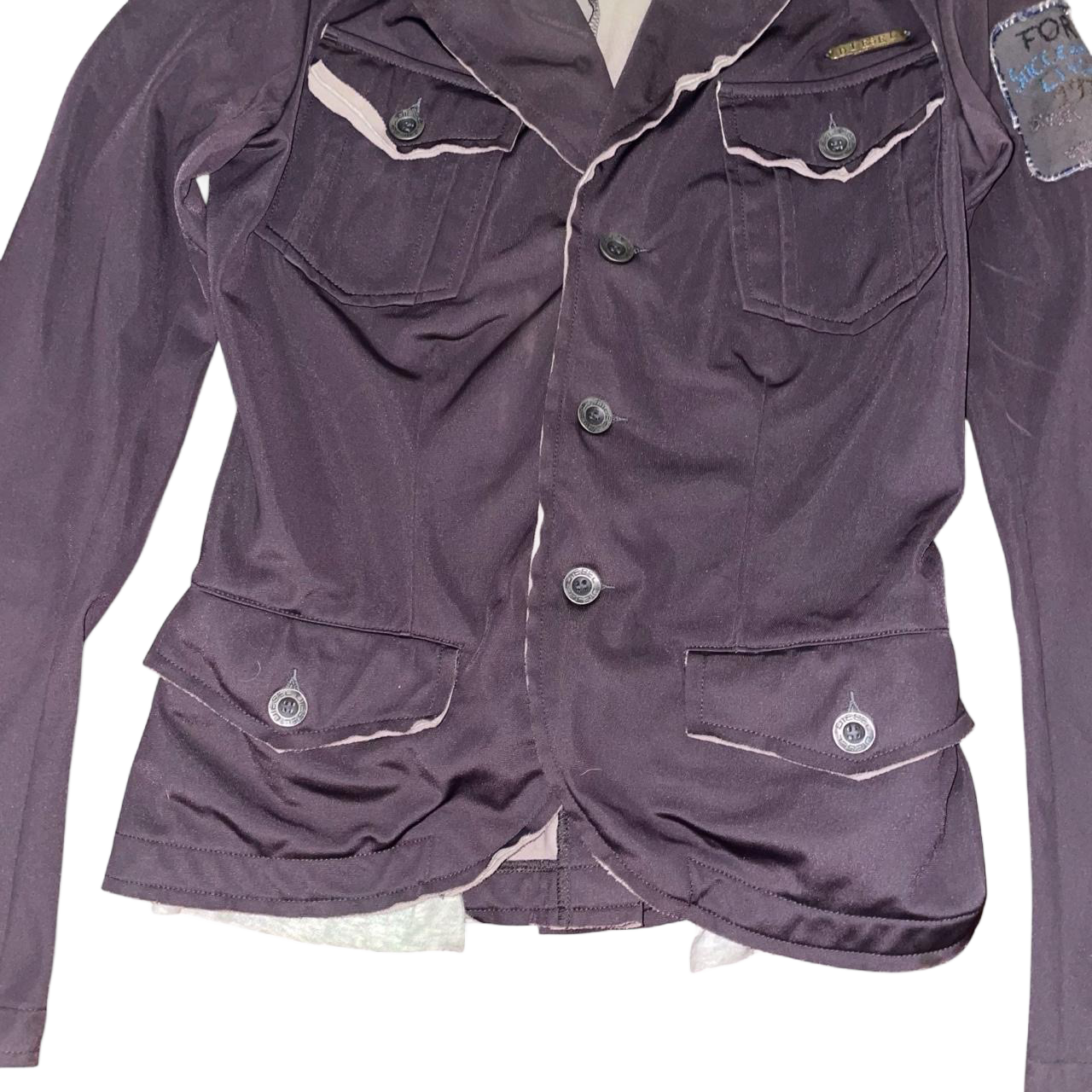 Diesel dark brown blazer
