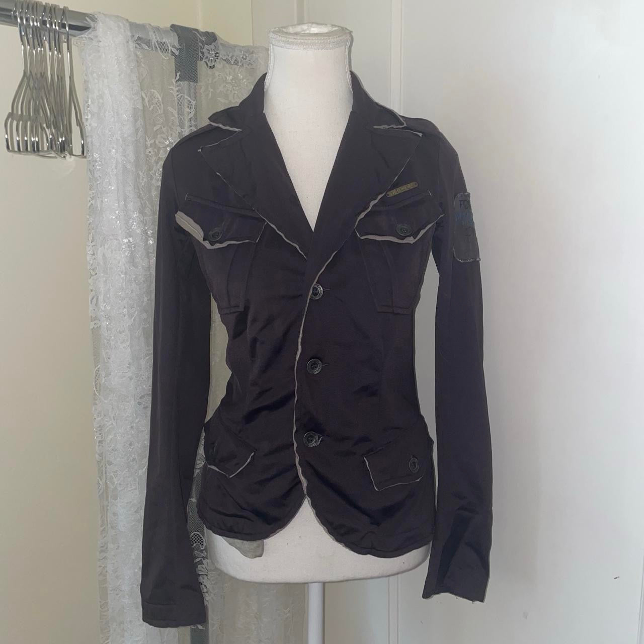 Diesel dark brown blazer