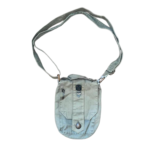 Diesel khaki utility mini crossbody