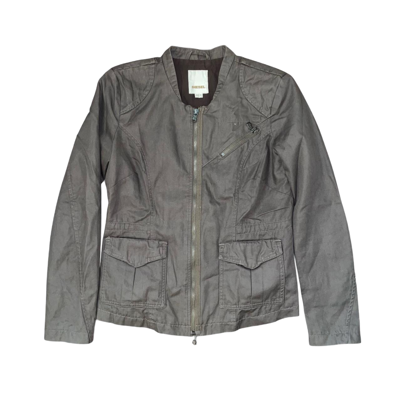 Diesel khaki utility jacket