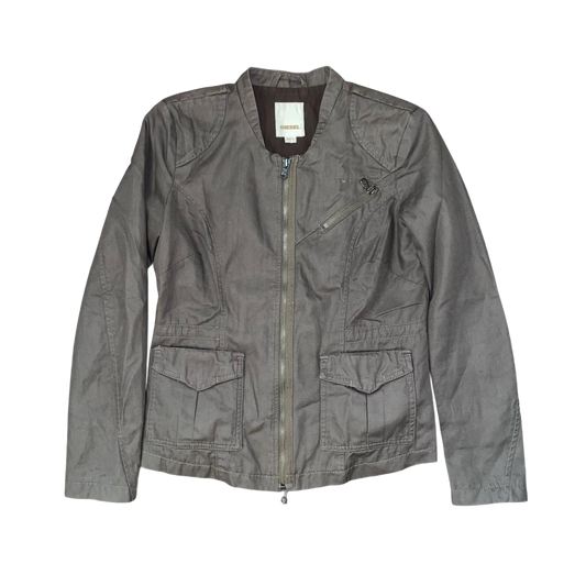 Diesel khaki utility jacket