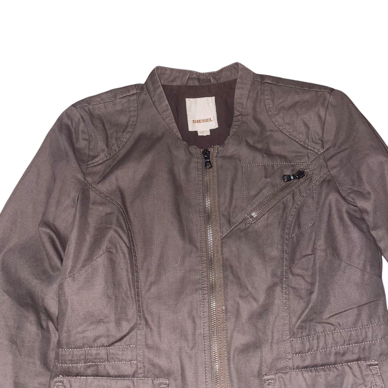 Diesel khaki utility jacket
