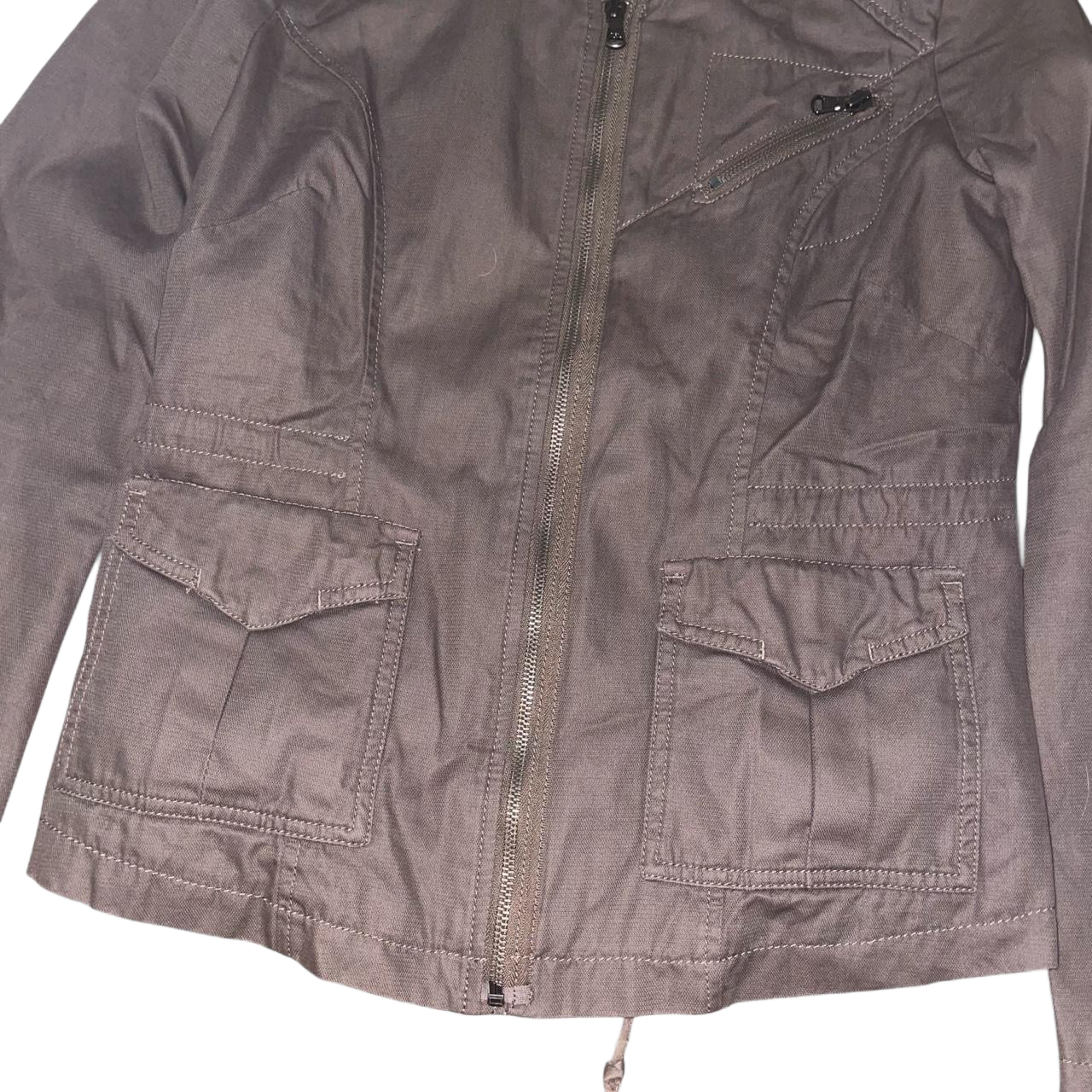 Diesel khaki utility jacket
