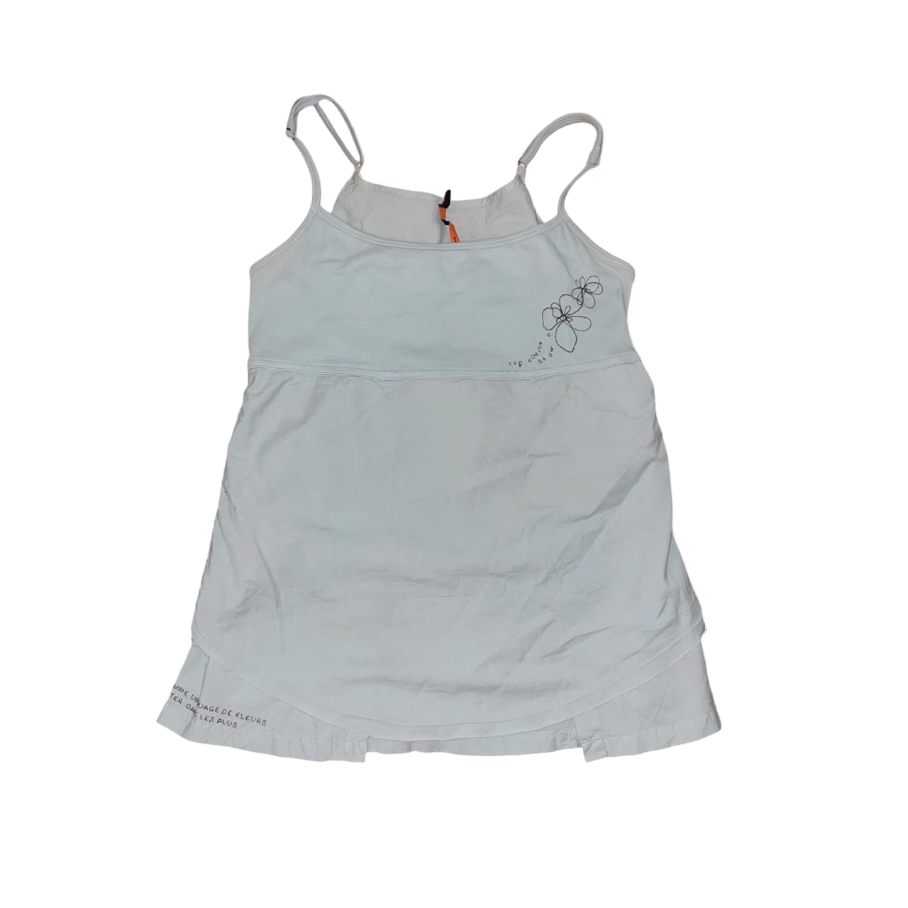 Cop. Copine floral embroidered babydoll cami
