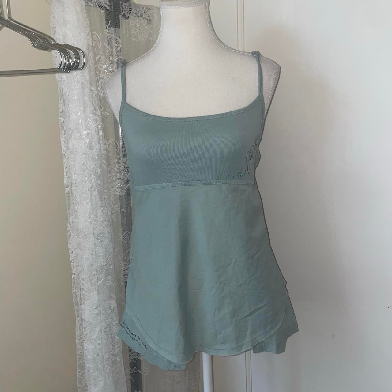 Cop. Copine floral embroidered babydoll cami