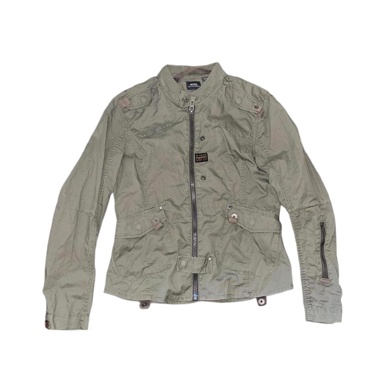 G-Star army green utility jacket