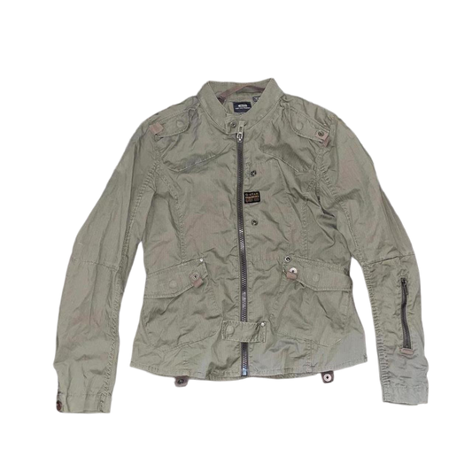 G-Star army green utility jacket