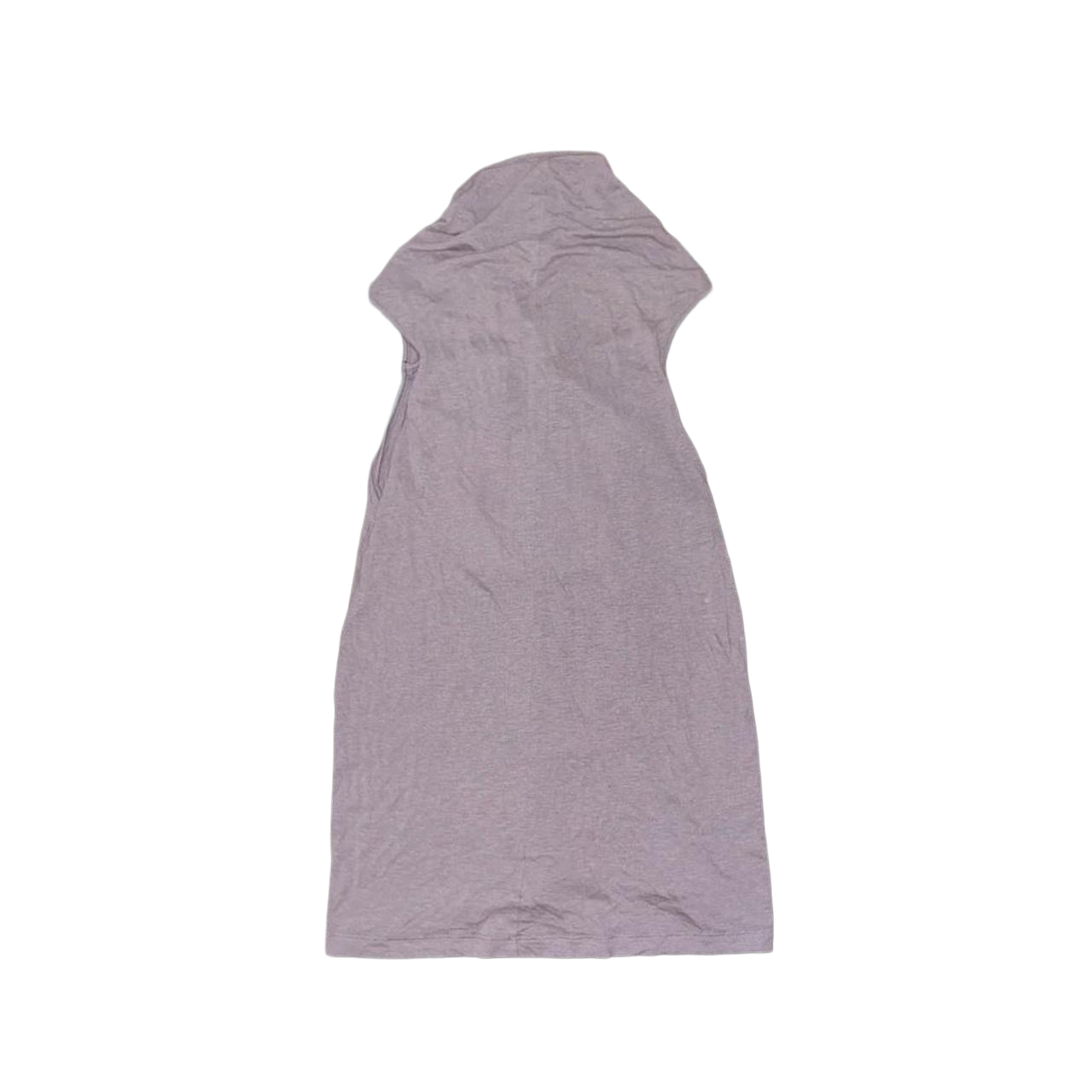 Cop. Copine gray gathered avant garde top