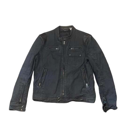 Miss Sixty dark gray utility workwear jacket