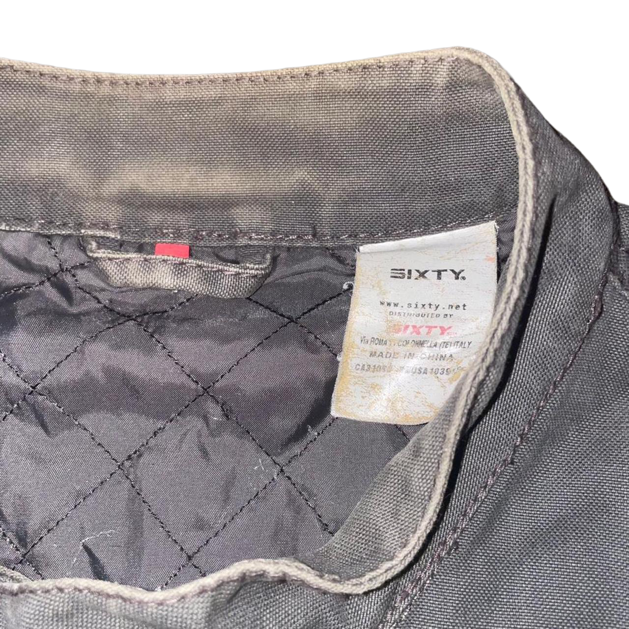 Miss Sixty dark gray utility workwear jacket