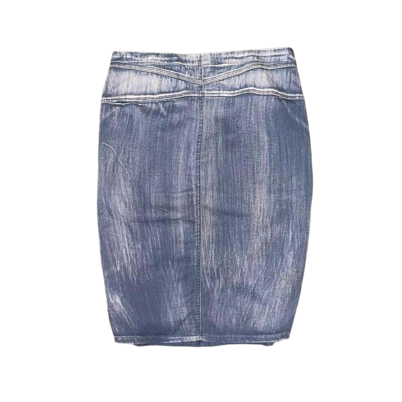 Vintage Diesel gray faded midi skirt