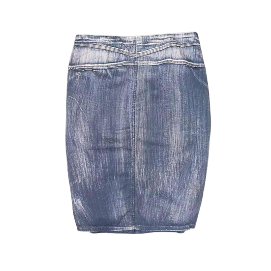 Vintage Diesel gray faded midi skirt