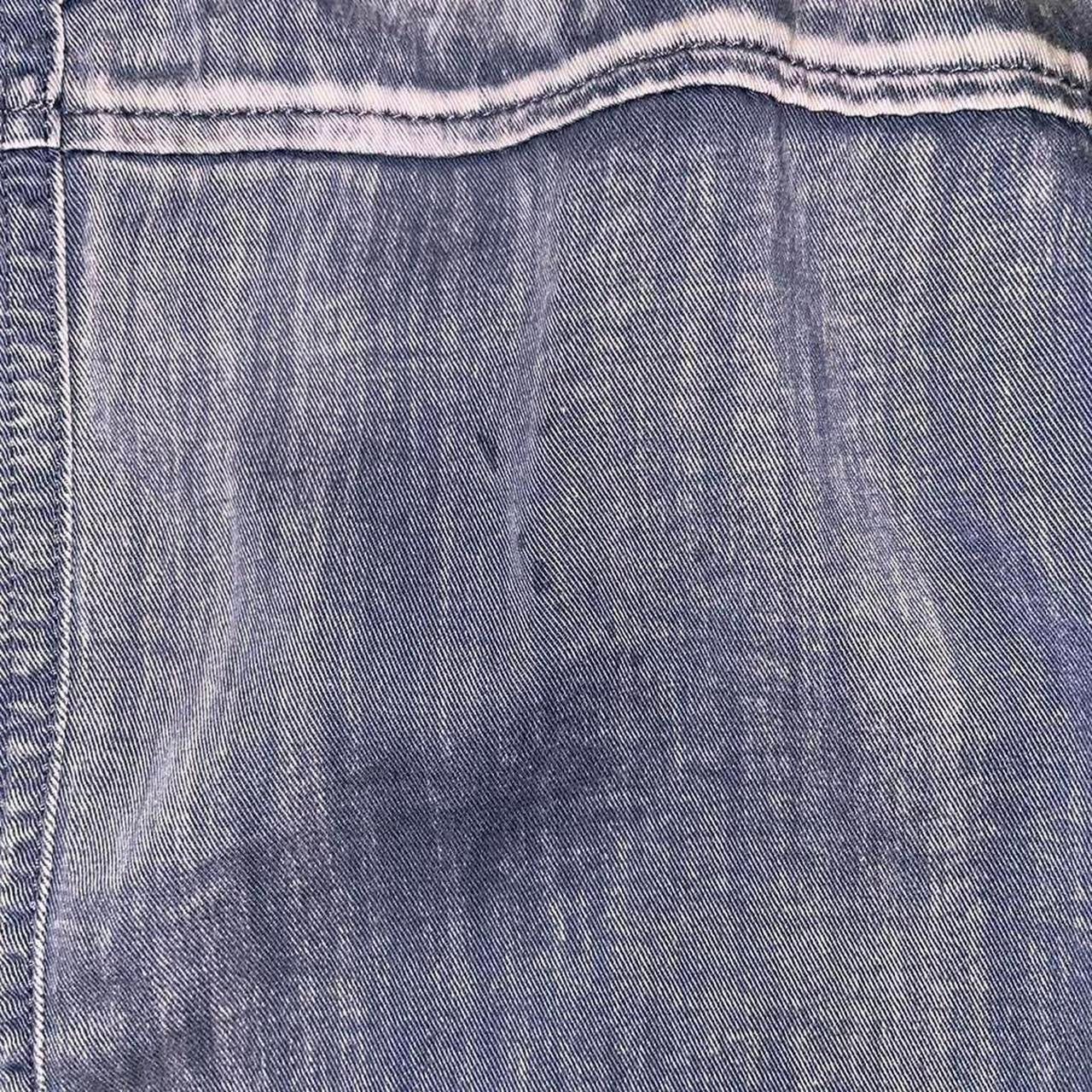 Vintage Diesel gray faded midi skirt