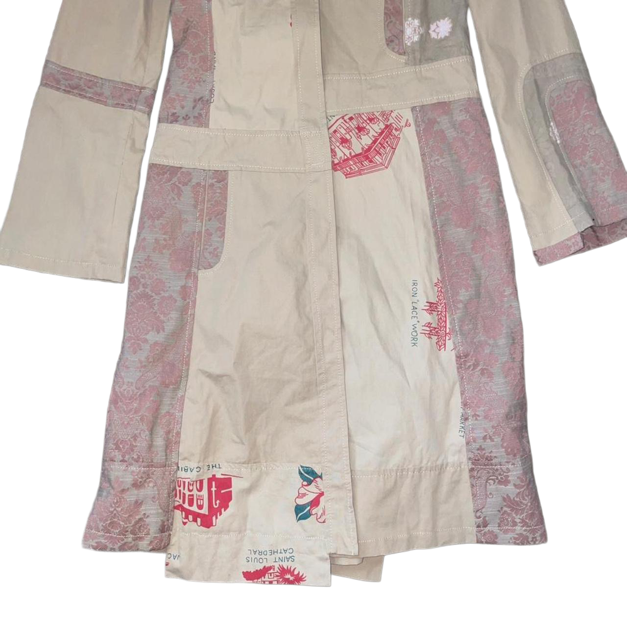 Custo Barcelona tan graphic trench