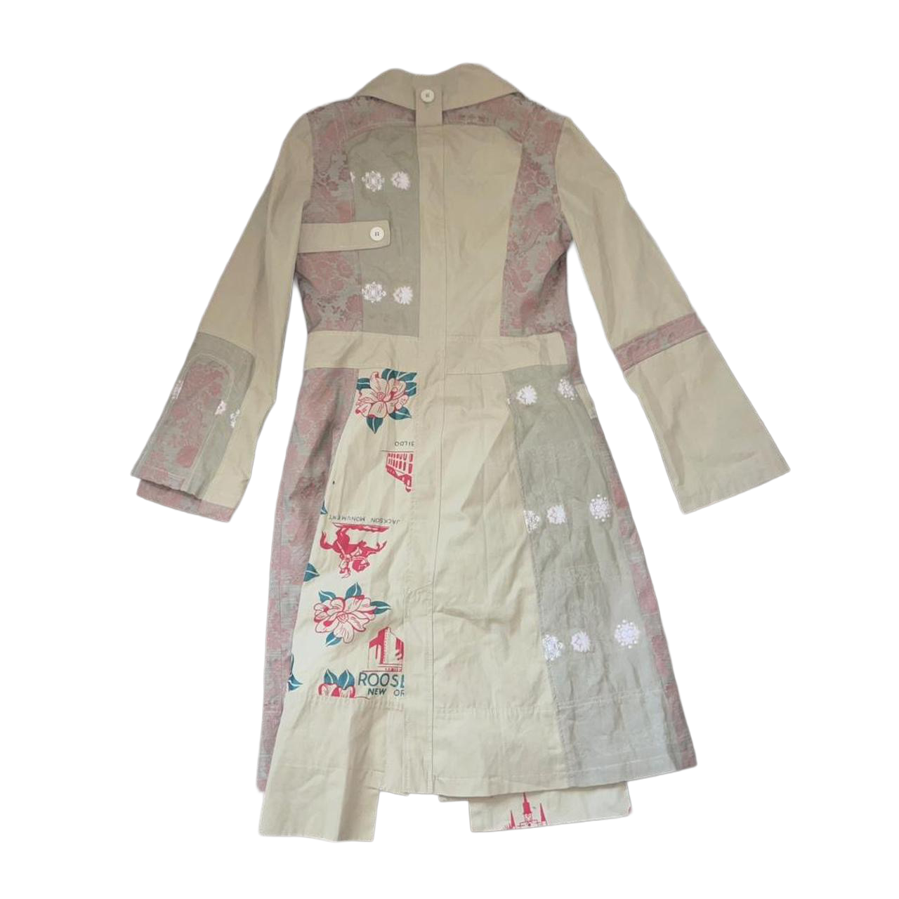 Custo Barcelona tan graphic trench