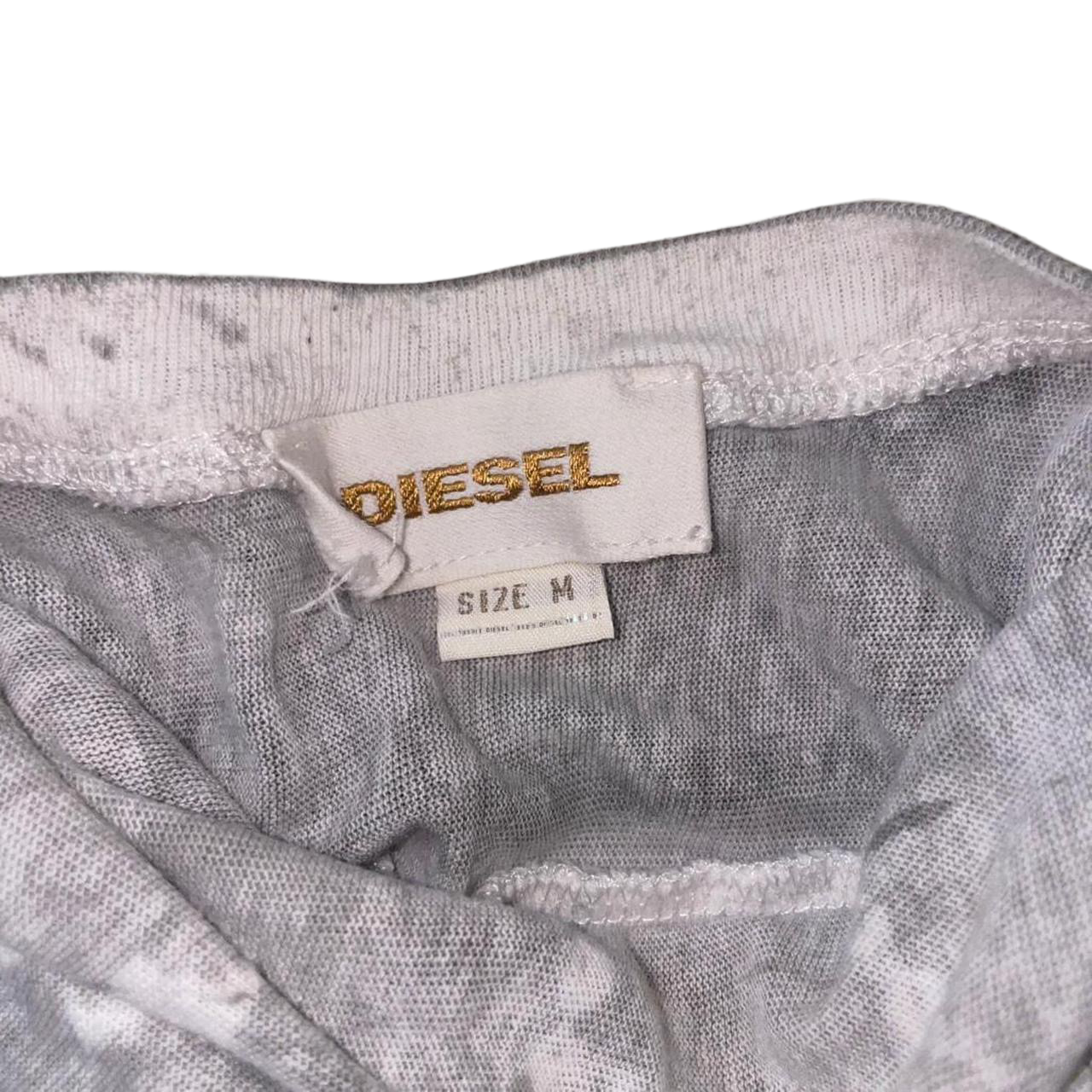 Diesel gray graphic long sleeve