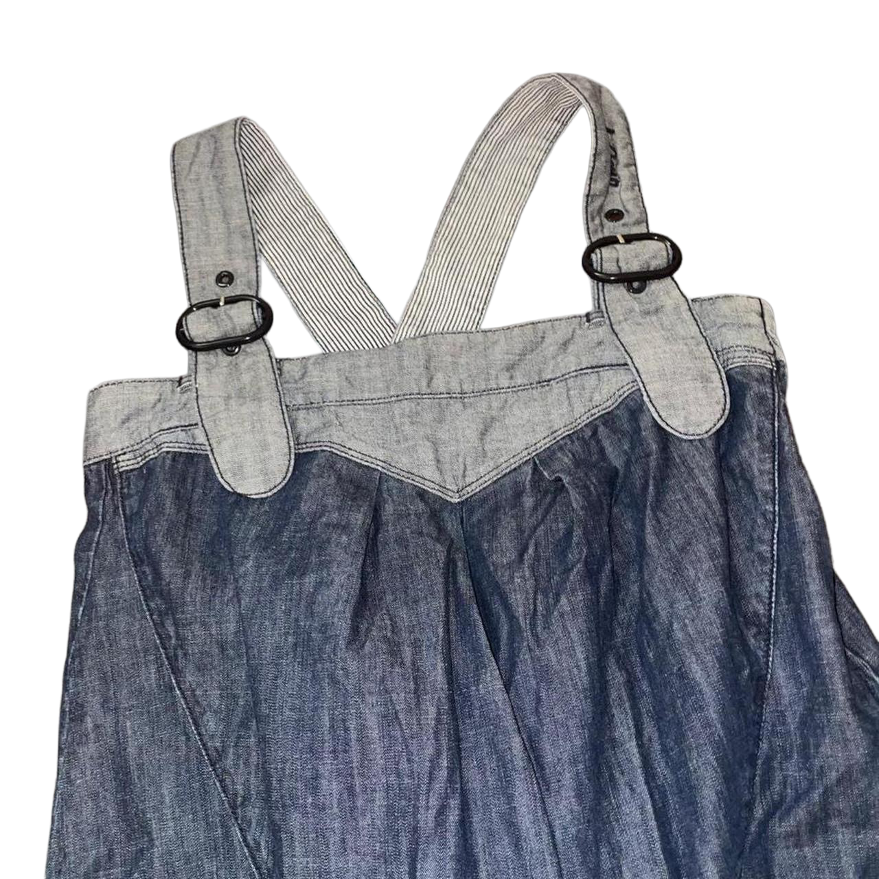 Miss Sixty dark wash denim midi dress