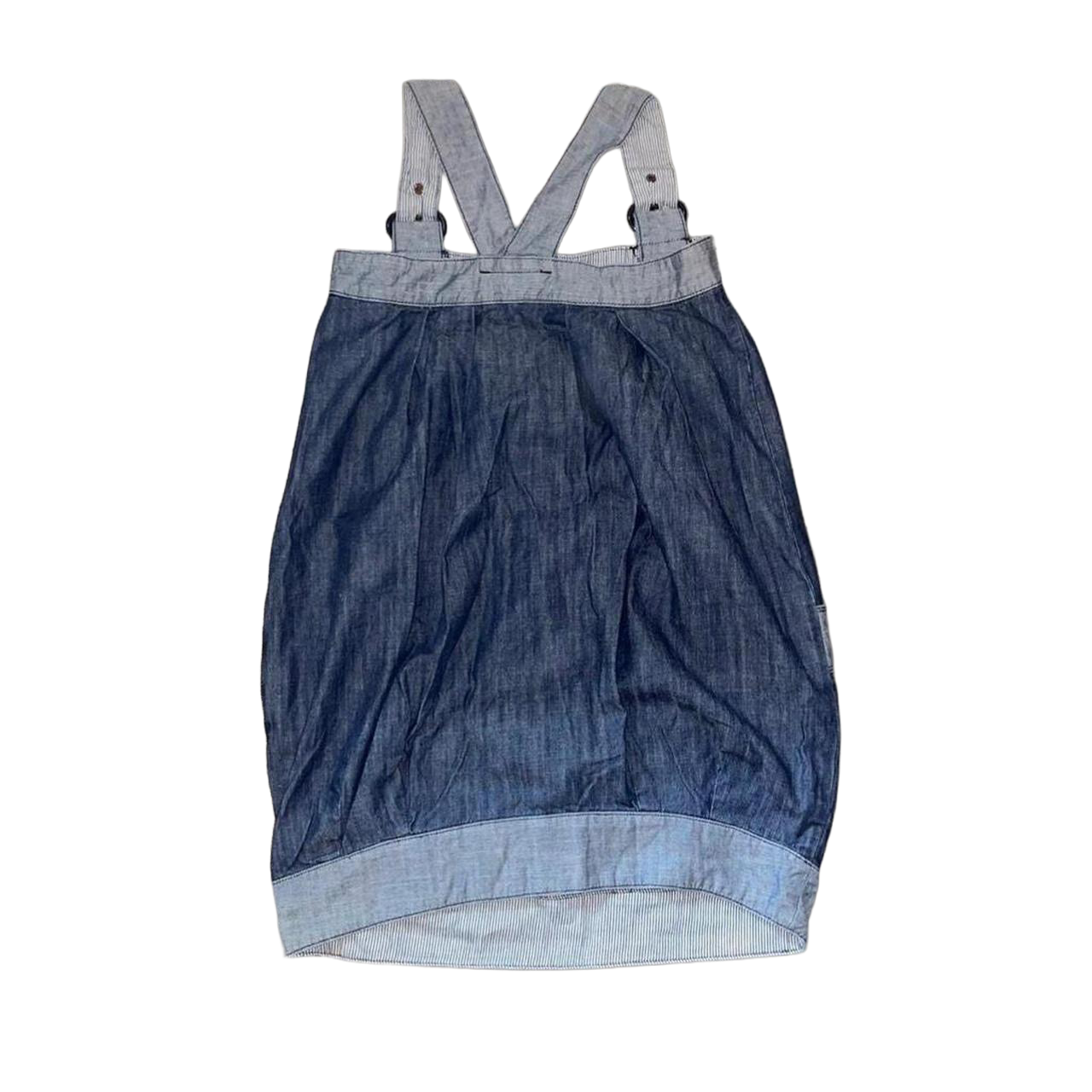 Miss Sixty dark wash denim midi dress