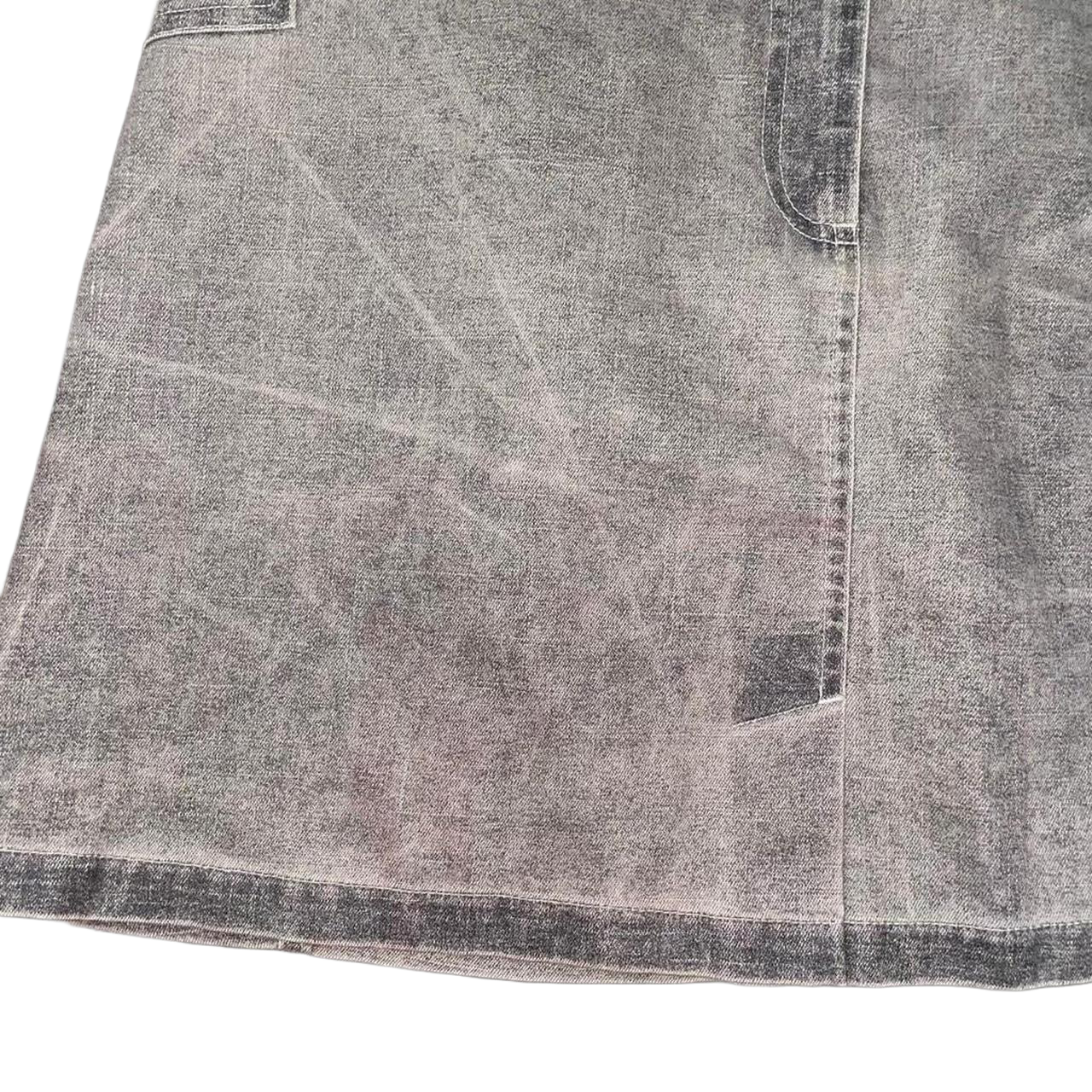 Cop. Copine faded gray skirt