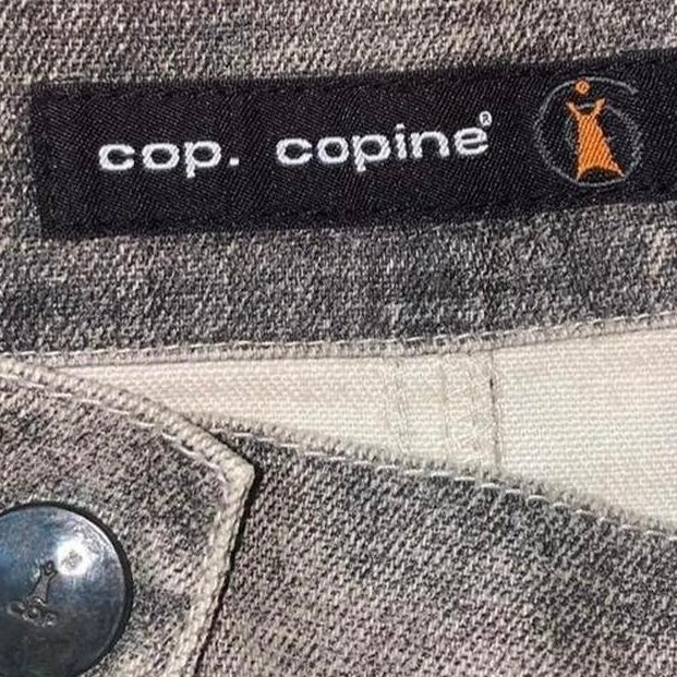 Cop. Copine faded gray skirt