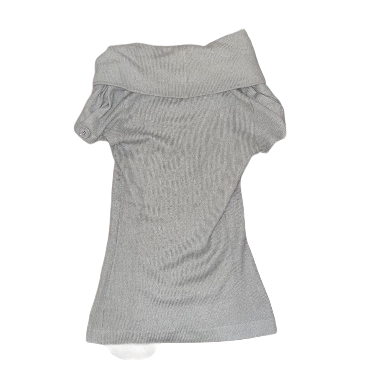 Miss Sixty gray knit cowl neck sweater top
