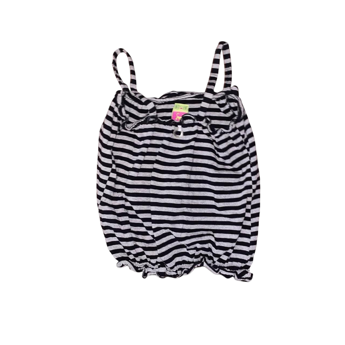 Save the Queen striped graphic cami