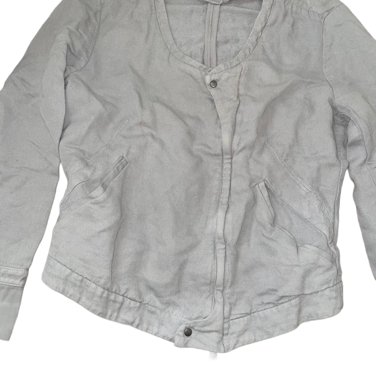 Diesel gray asymmetric jacket