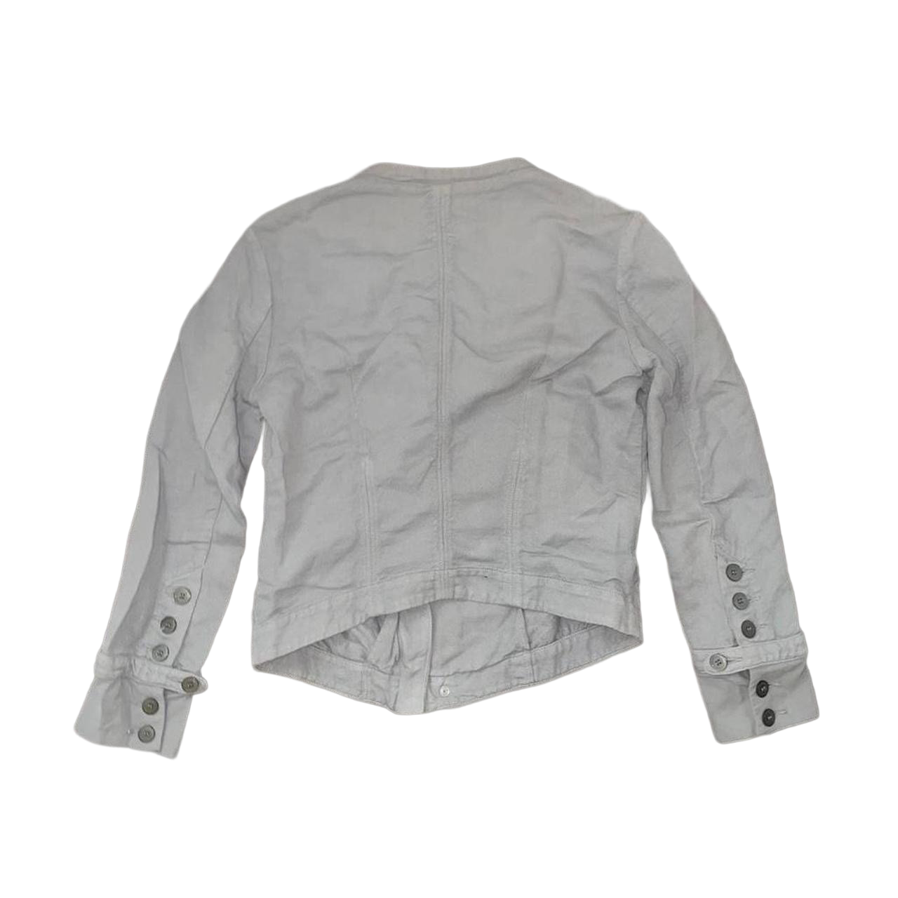 Diesel gray asymmetric jacket