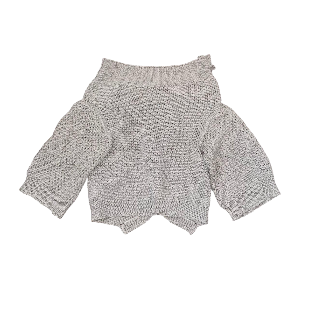 Cop. Copine gray knit cardigan | mid-2000s