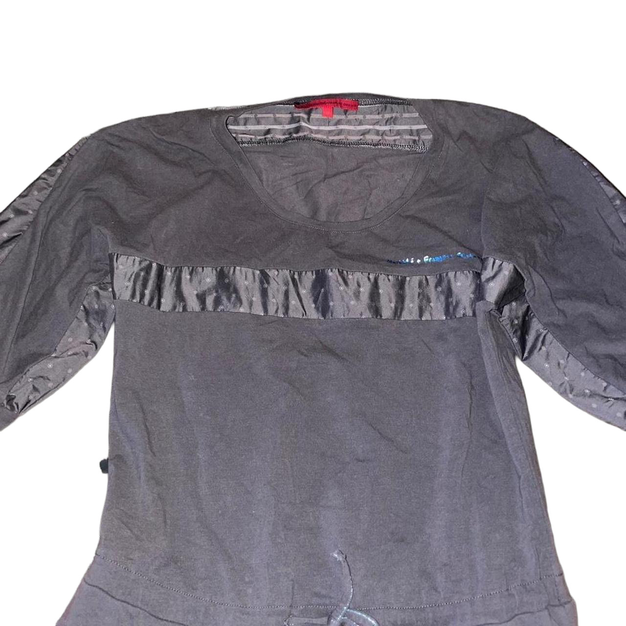 Marithe + Francois Girbaud dark gray subversive bubble dress
