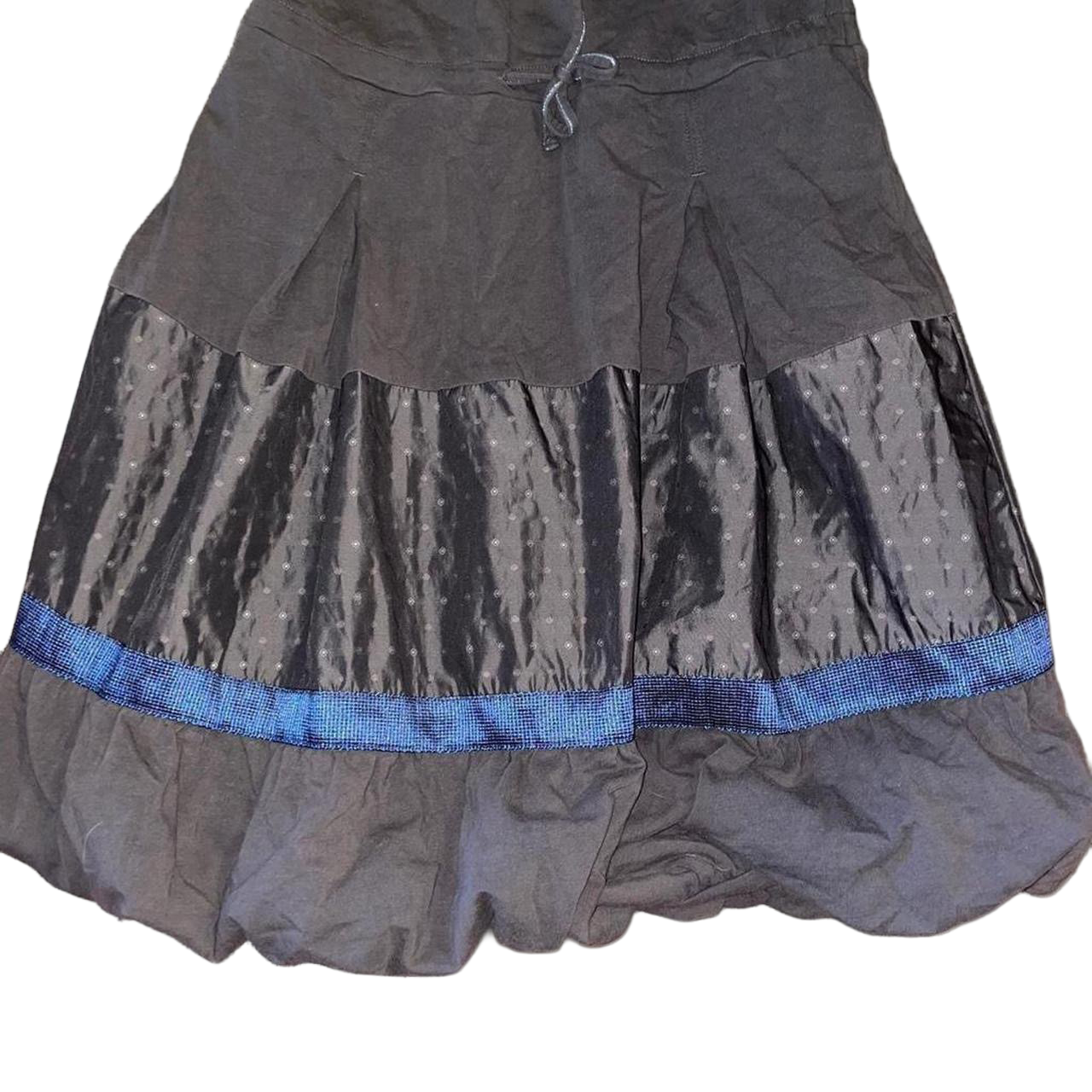 Marithe + Francois Girbaud dark gray subversive bubble dress