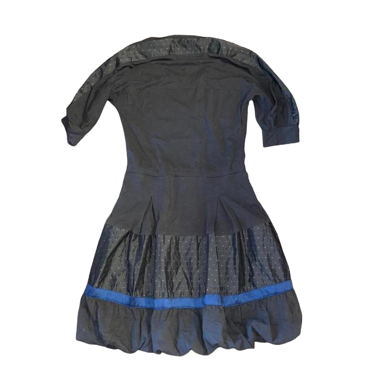 Marithe + Francois Girbaud dark gray subversive bubble dress