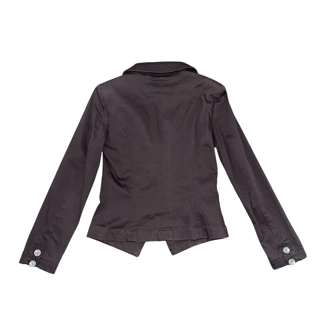 Miss Sixty dark brown button up jacket | mid-2000s