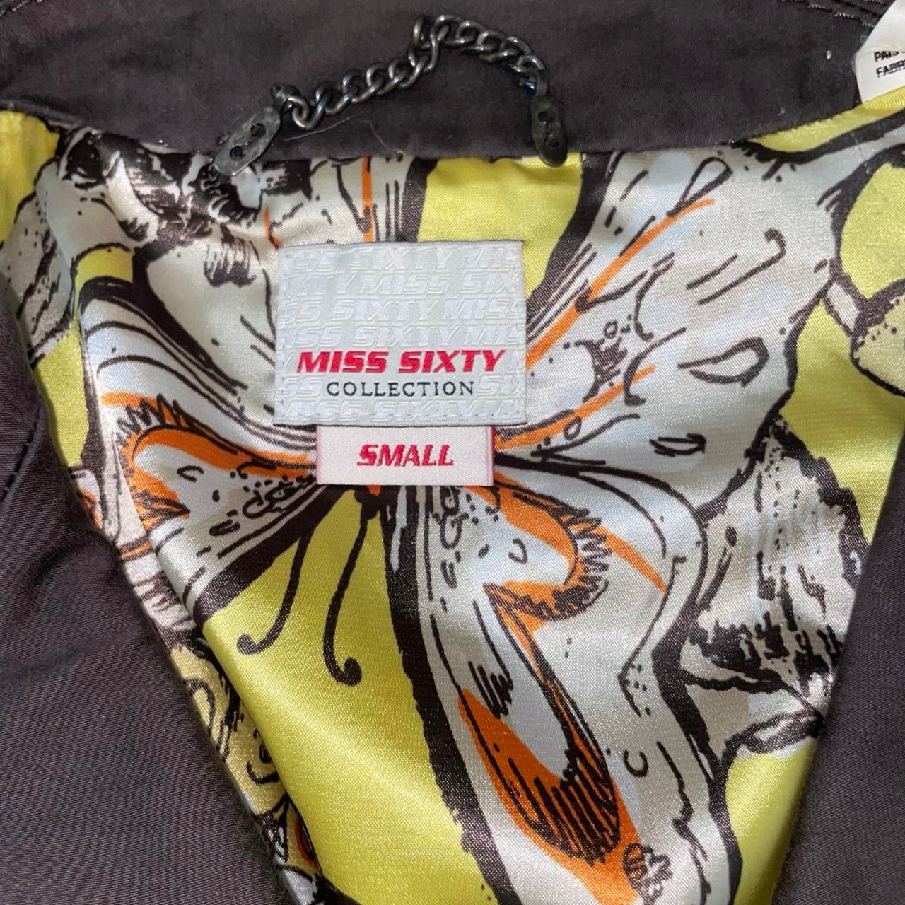 Miss Sixty dark brown button up jacket | mid-2000s