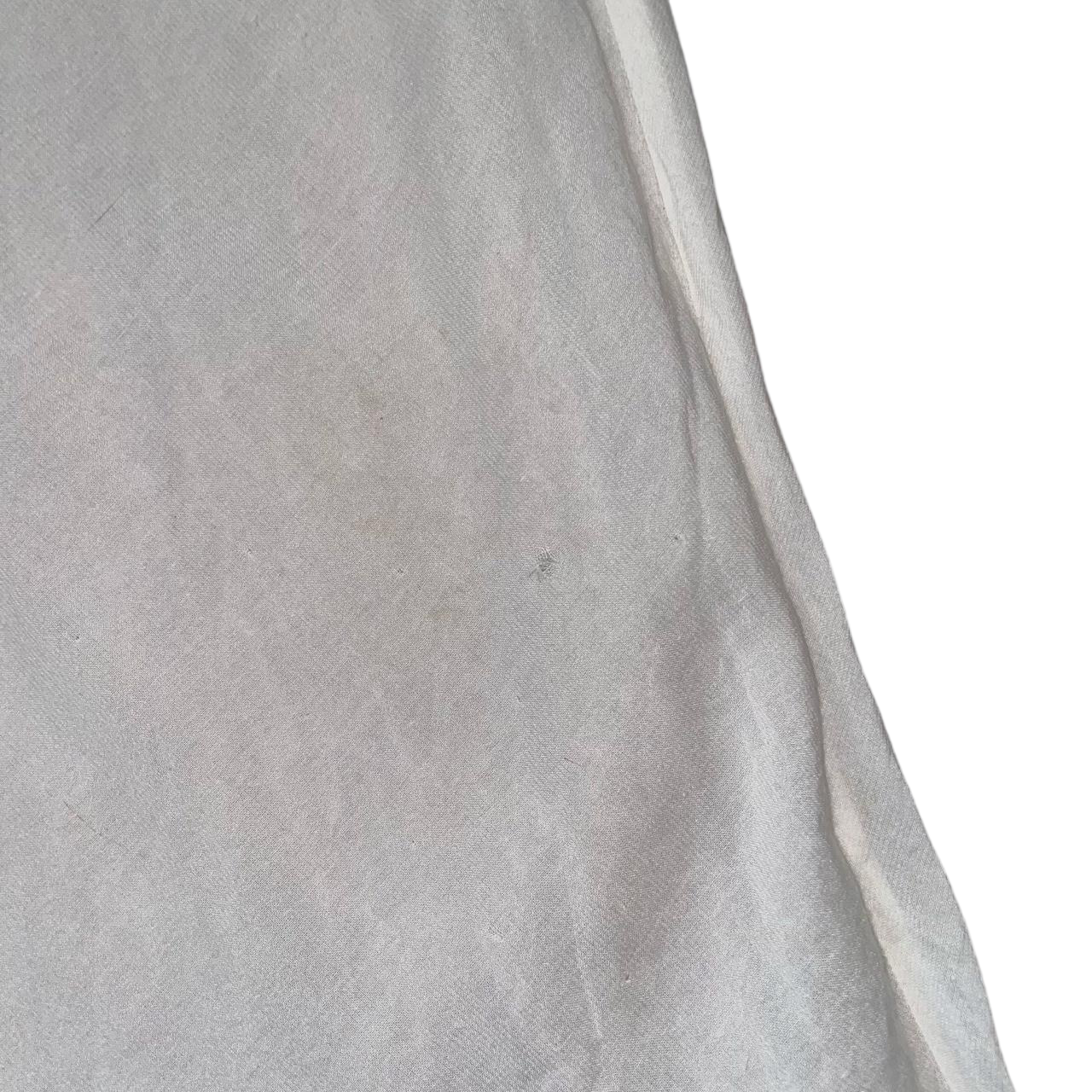 Cop. Copine white graphic embroidered maxi dress | mid-2000s