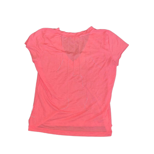 Cop. Copine sheer pink graphic top