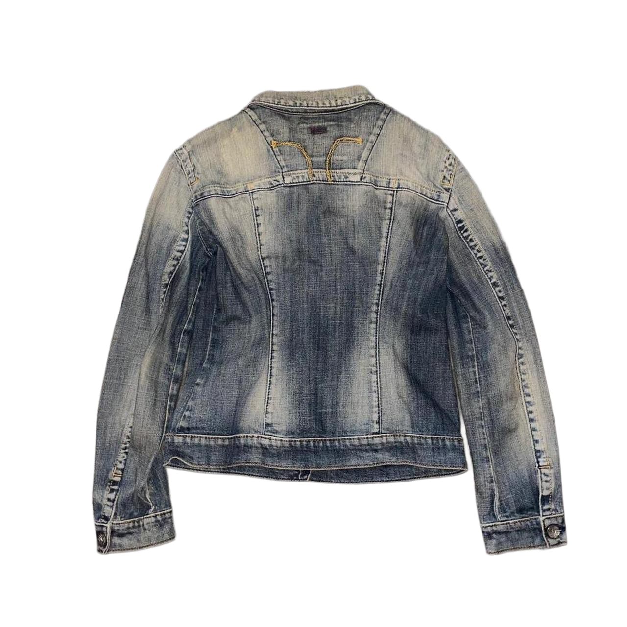 Miss Sixty faded denim button up jacket