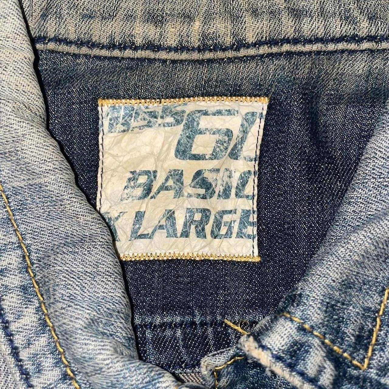 Miss Sixty faded denim button up jacket