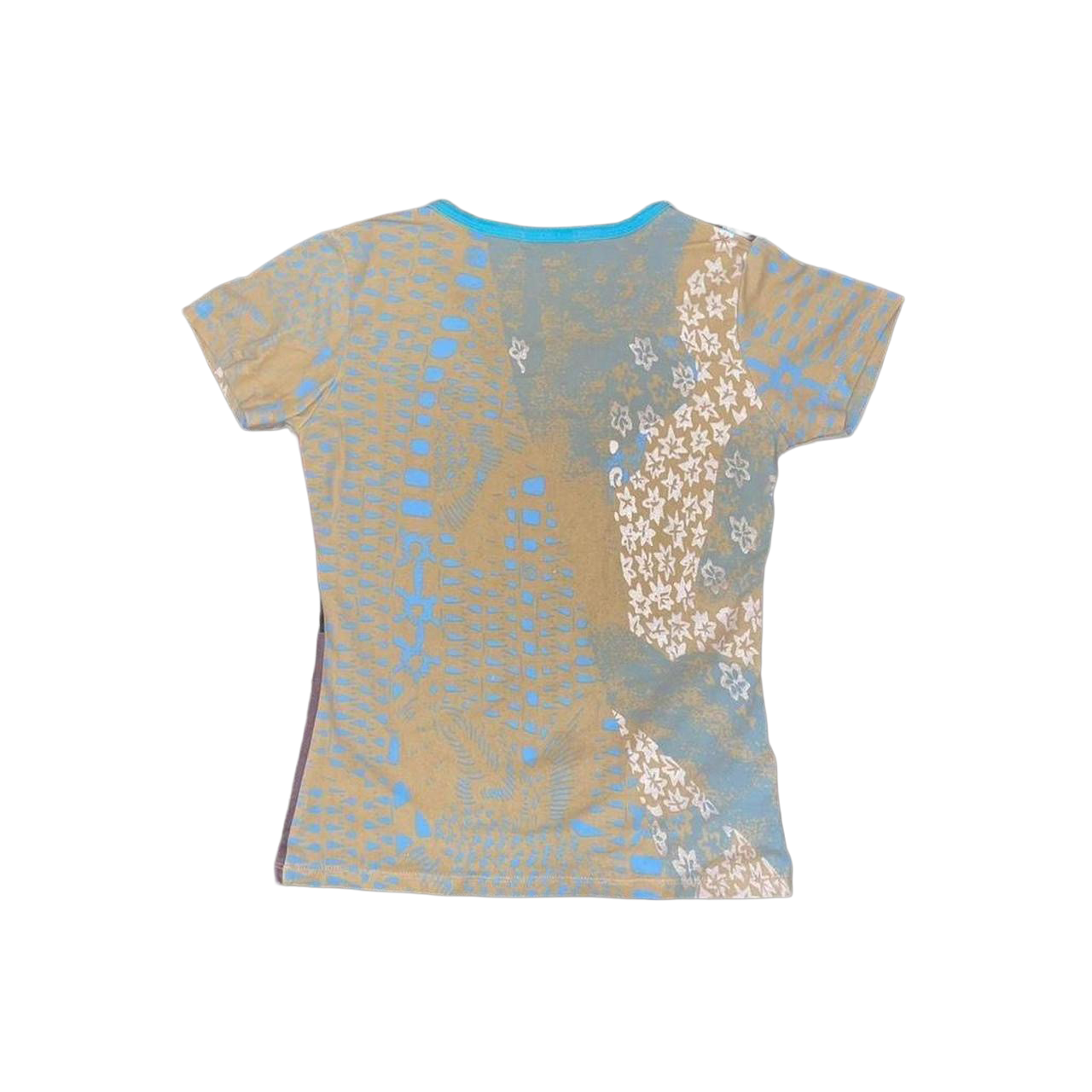 Custo Barcelona brown european graphic baby tee